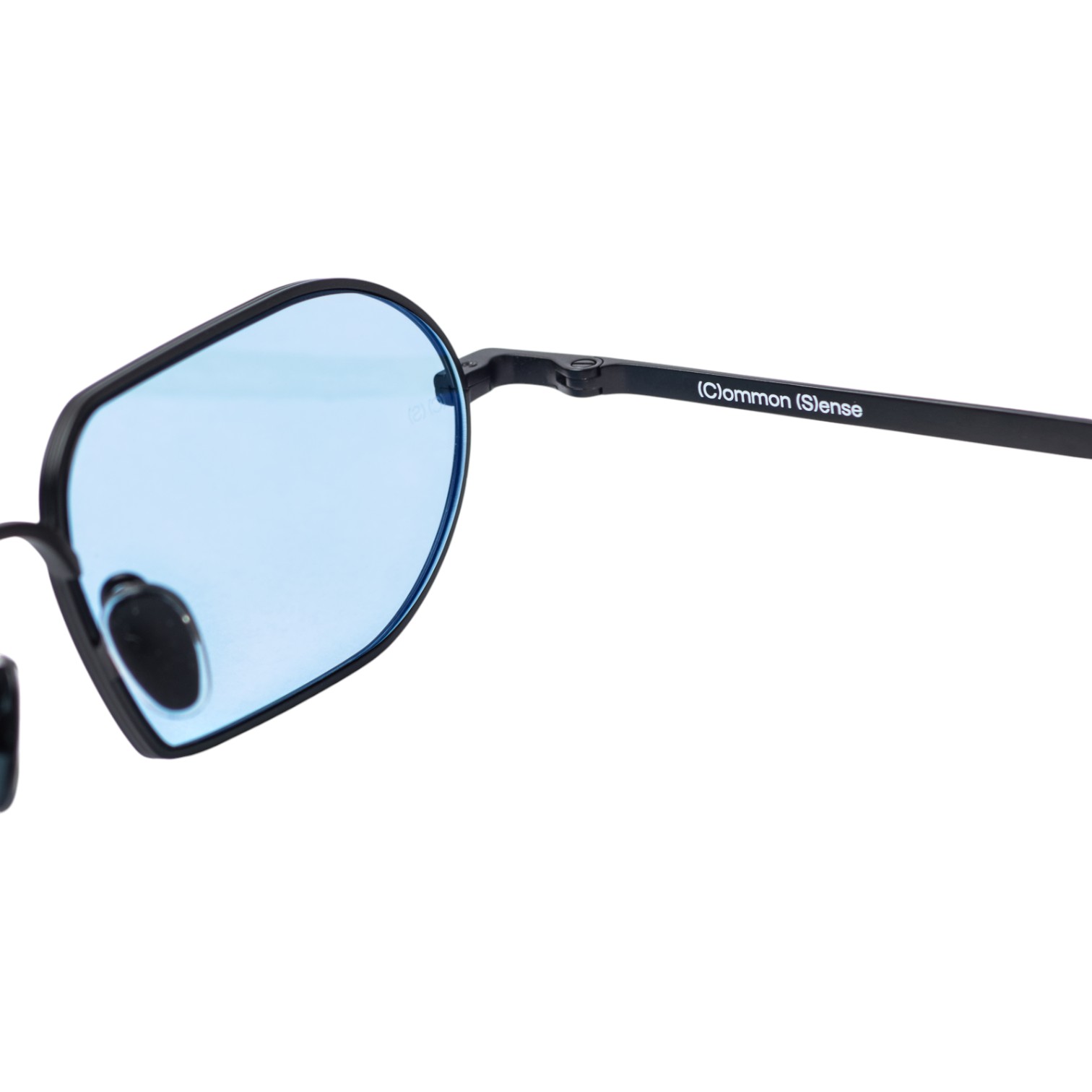 Common Sense Siyah Mavi Unisex Güneş Gözlüğü - Görsel 3