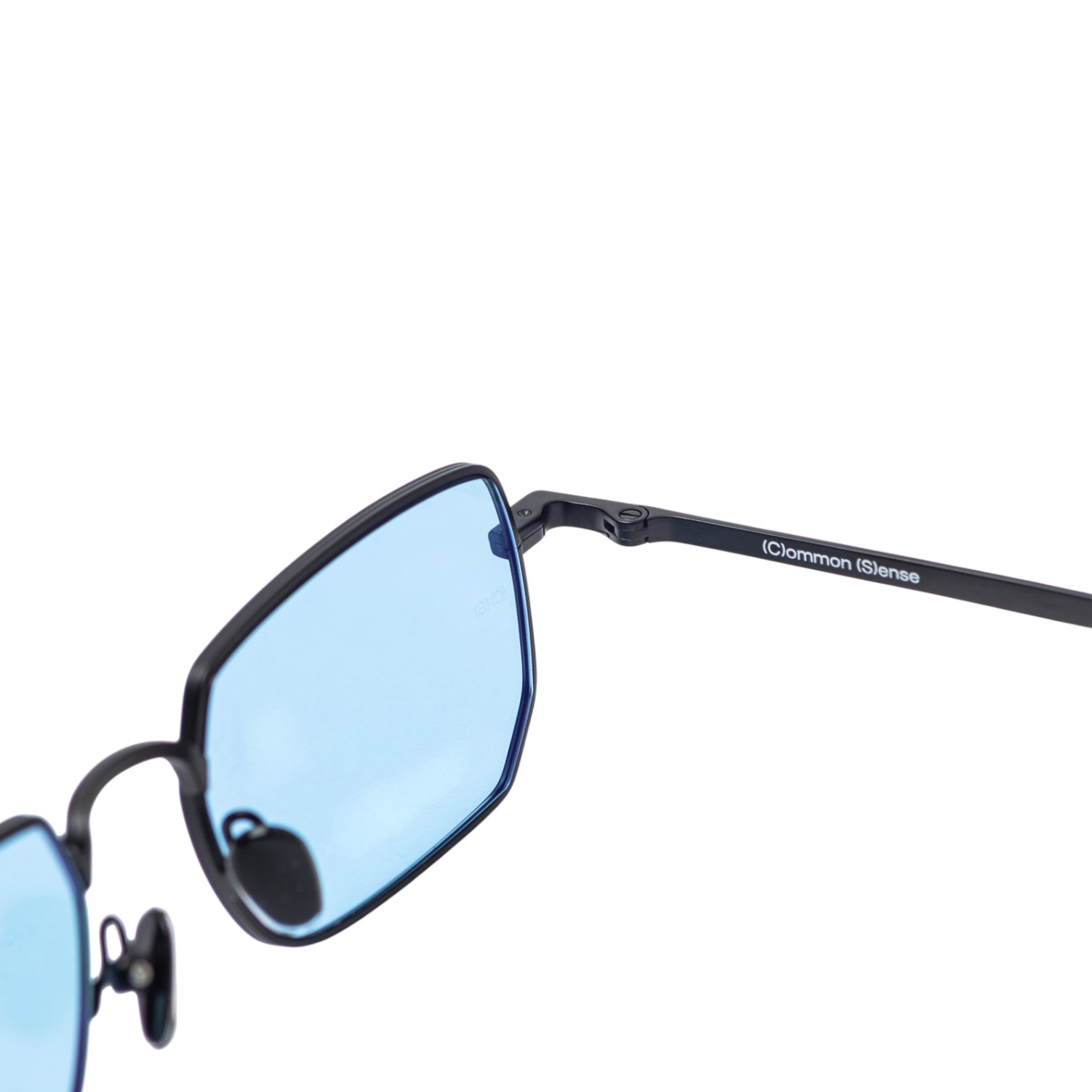 Common Sense Siyah Mavi Unisex Güneş Gözlüğü - Görsel 3
