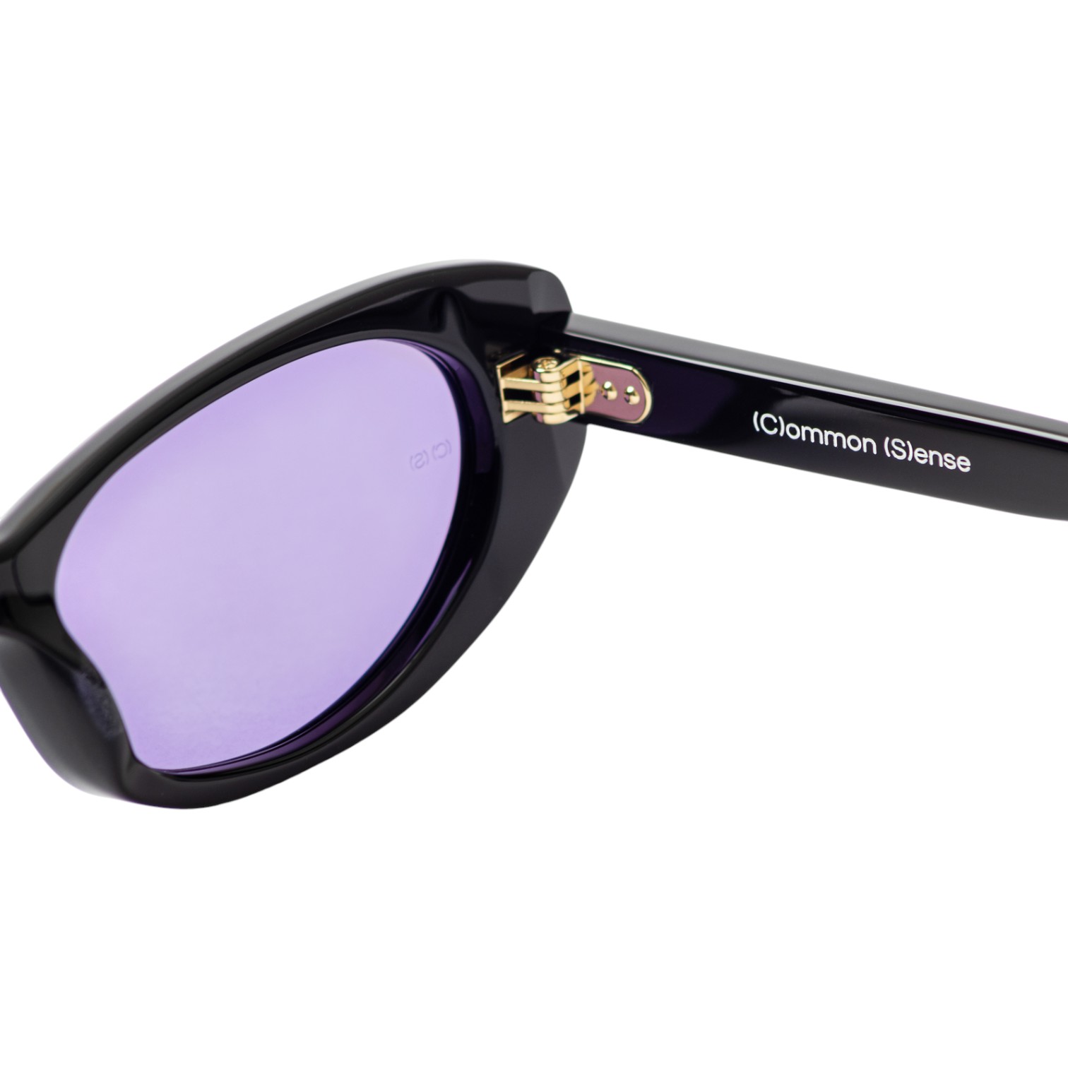 Common Sense Siyah Mor Unisex Güneş Gözlüğü - Görsel 3