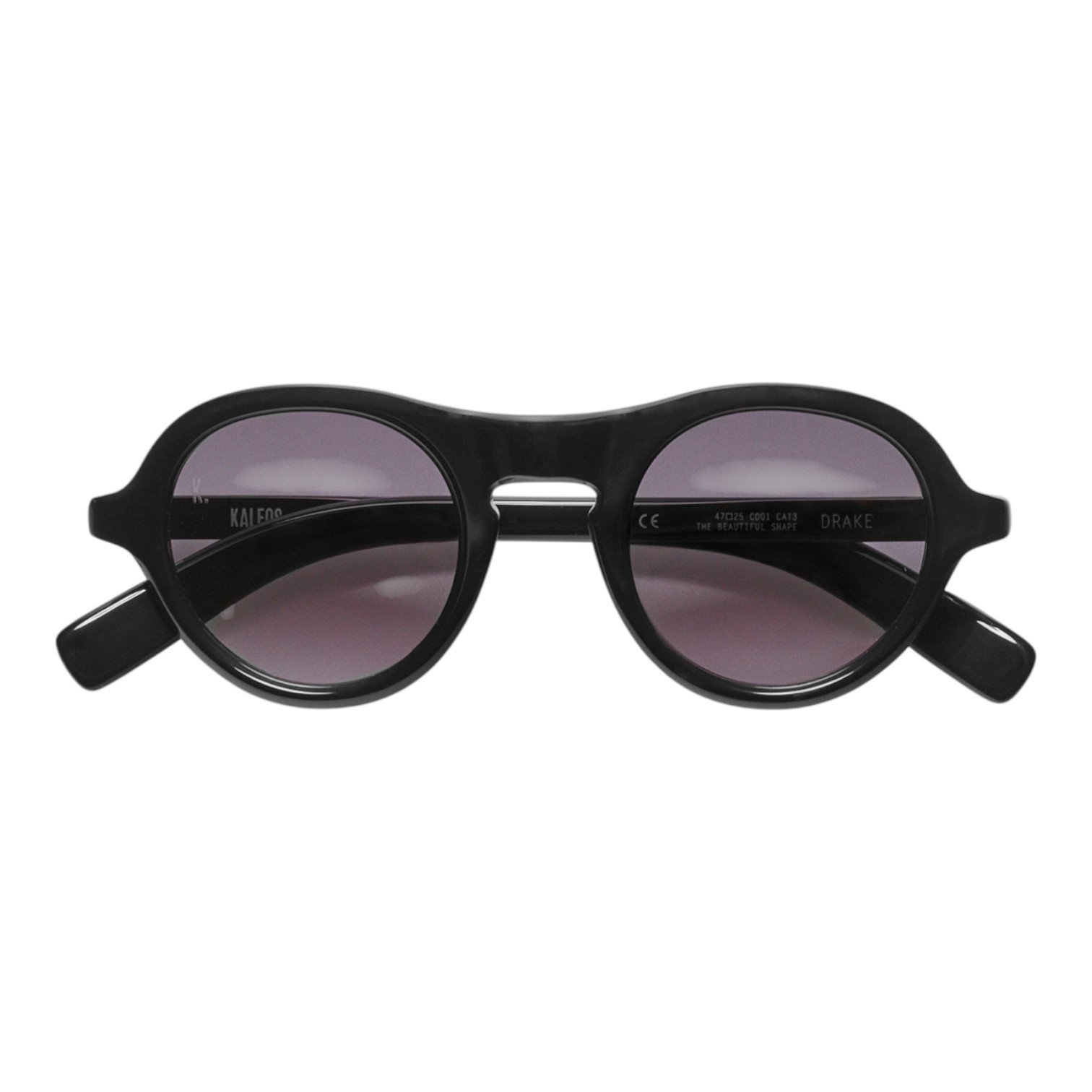 Kaleos Drake Siyah Unisex Güneş Gözlüğü