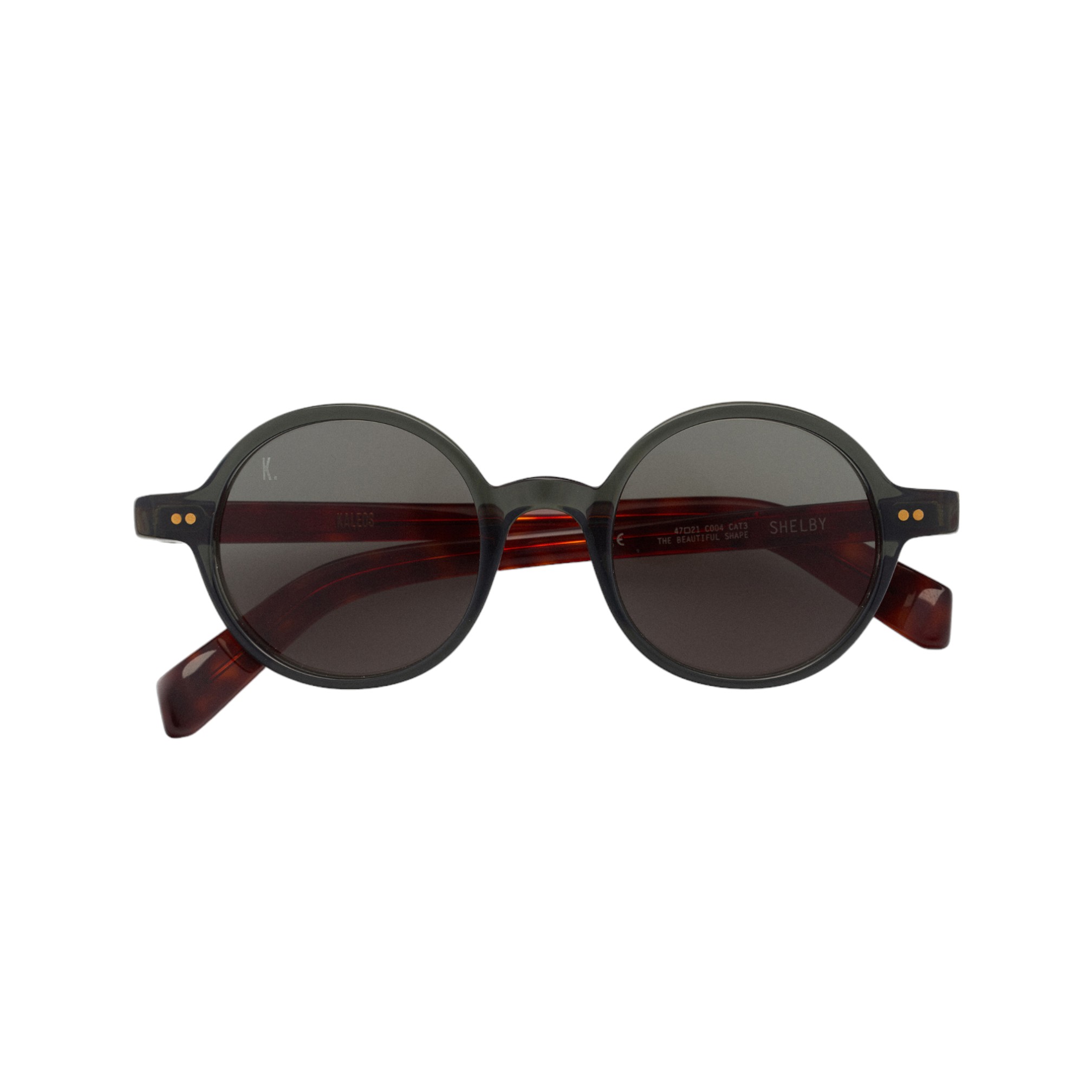 Kaleos Shelby Yeşil Havana Unisex Güneş Gözlüğü