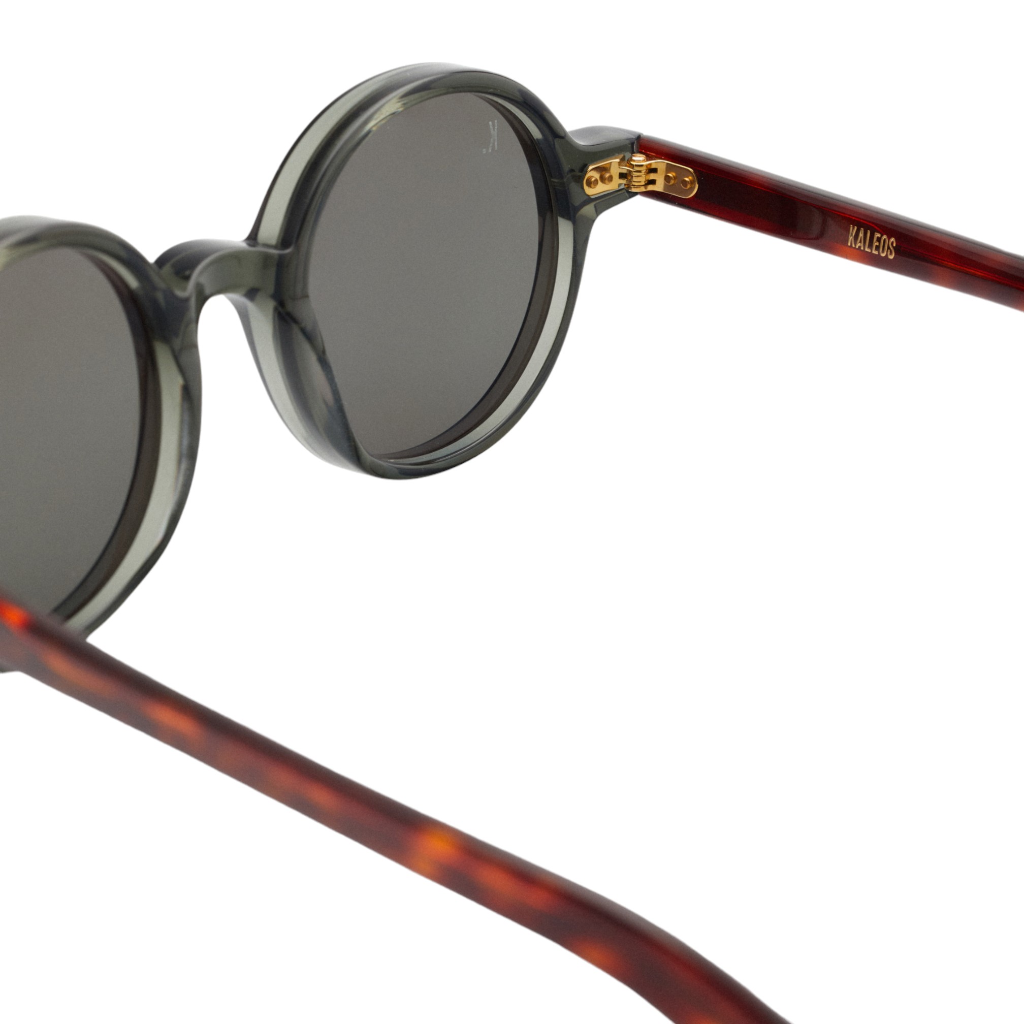 Kaleos Shelby Yeşil Havana Unisex Güneş Gözlüğü - Görsel 4