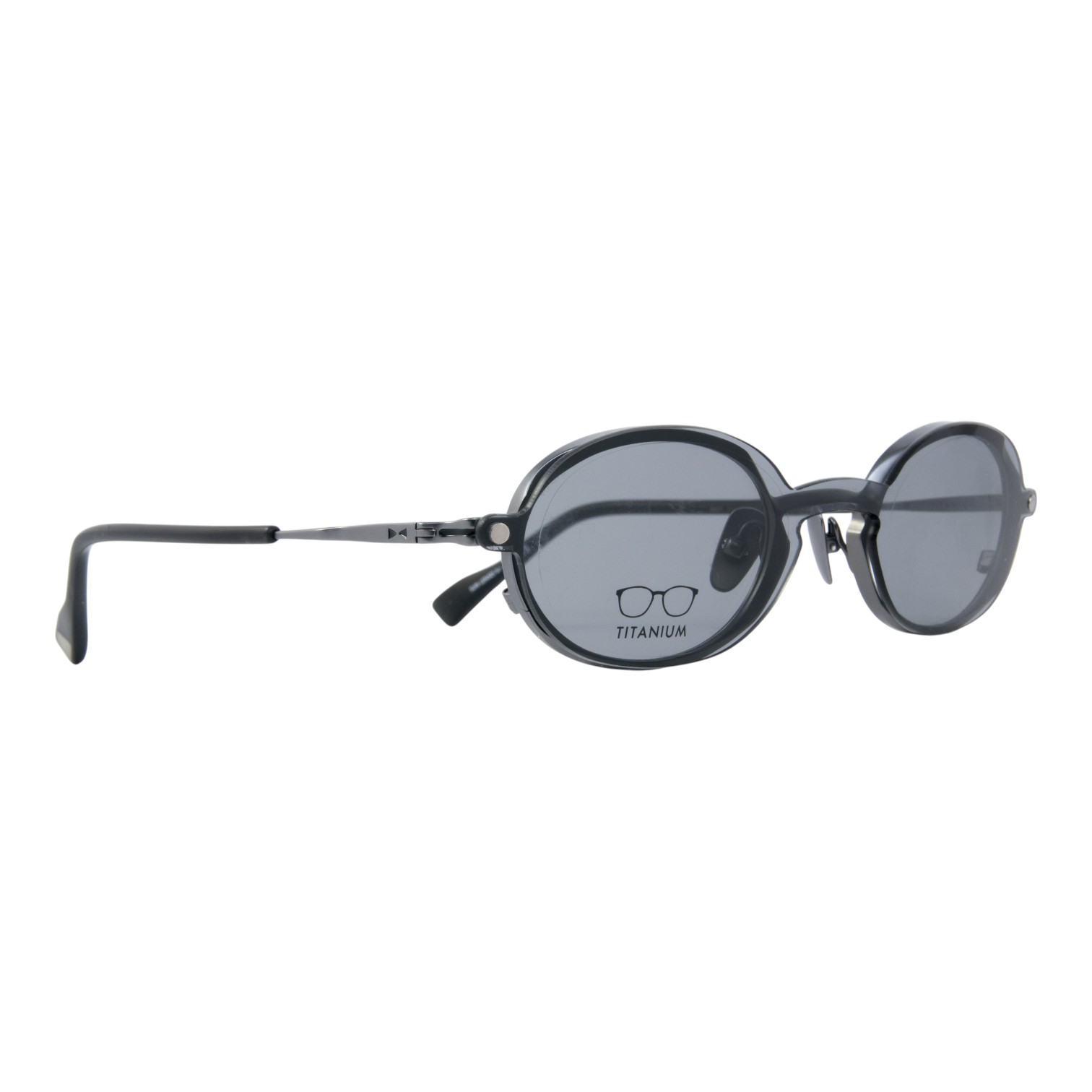 Snob Milano Indy Füme Titanyum Unisex Optik / Güneş Gözlüğü - Görsel 3
