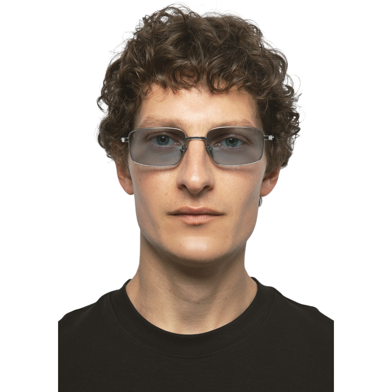 Kaleos Alton Gümüş Mavi Fotokromik Titanyum Unisex Güneş Gözlüğü - Görsel 2