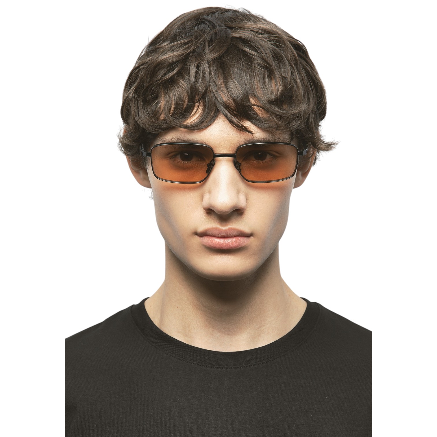 Kaleos Alton Siyah Turuncu Fotokromik Titanyum Unisex Güneş Gözlüğü - Görsel 2