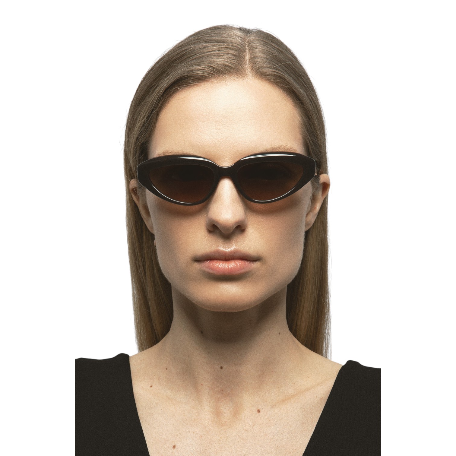 Kaleos Blum Kahverengi Kadın Güneş Gözlüğü - Görsel 2