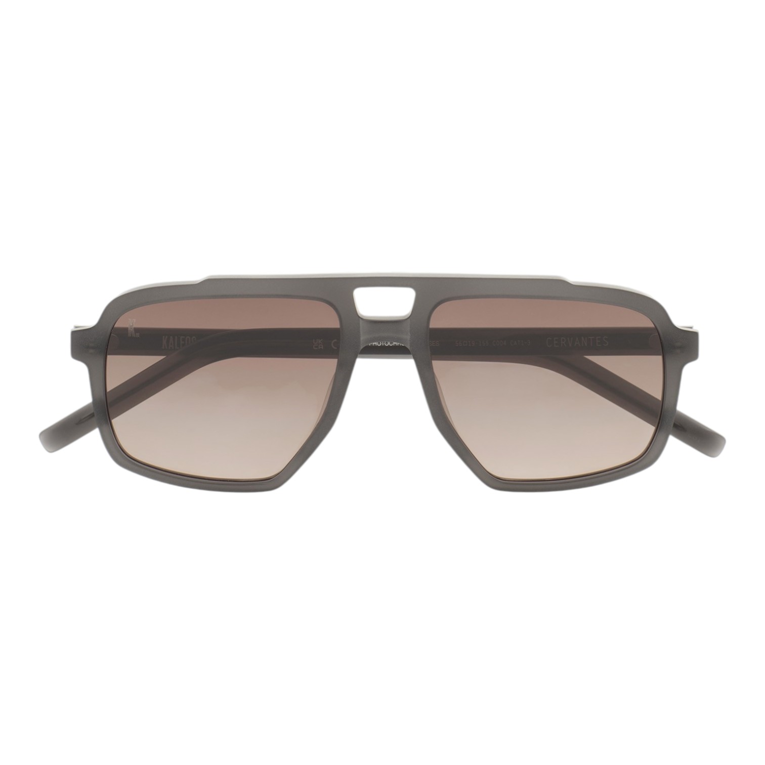 Kaleos Cervantes Gri Unisex Güneş Gözlüğü