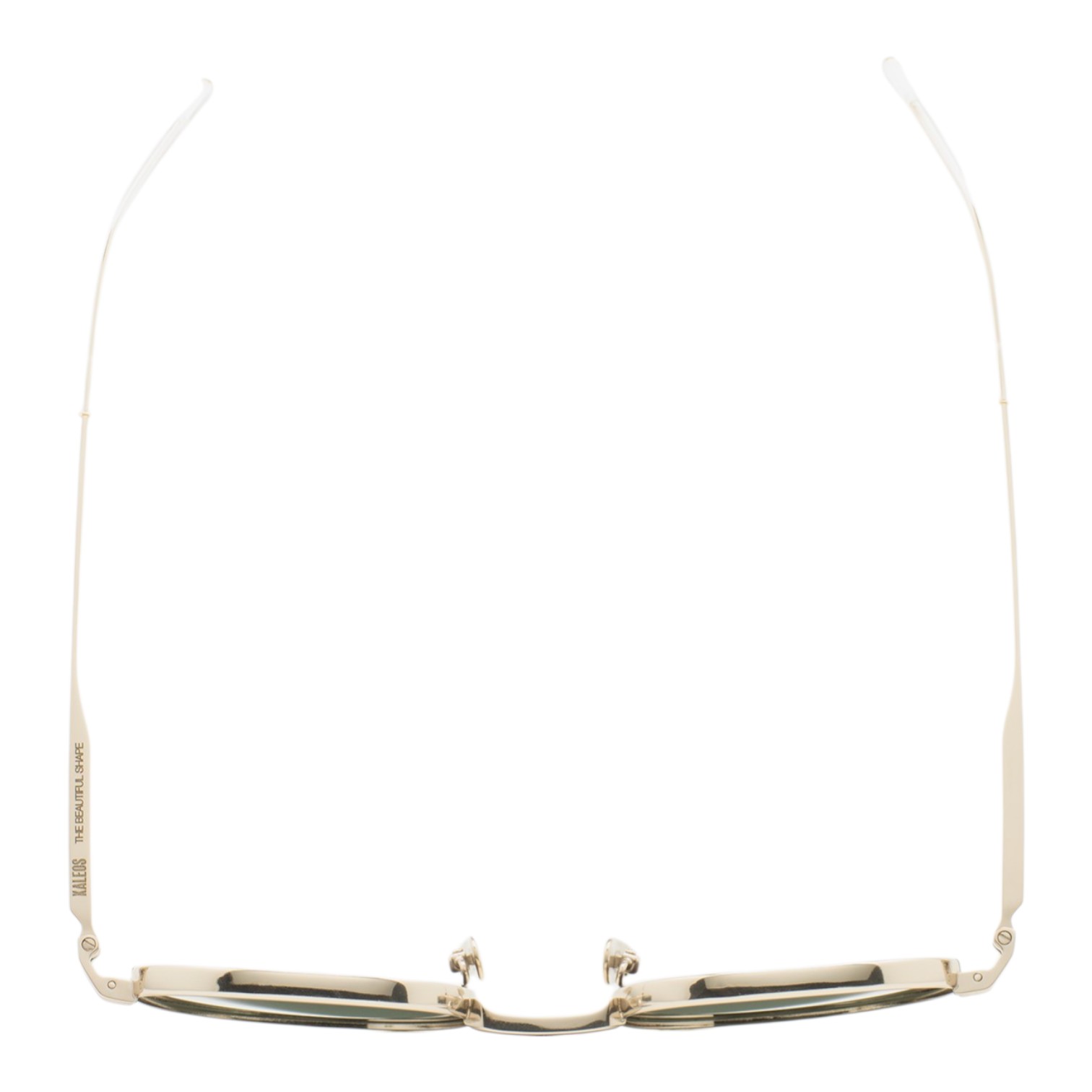 Kaleos Flynn Altın Titanyum Unisex Güneş Gözlüğü - Görsel 4