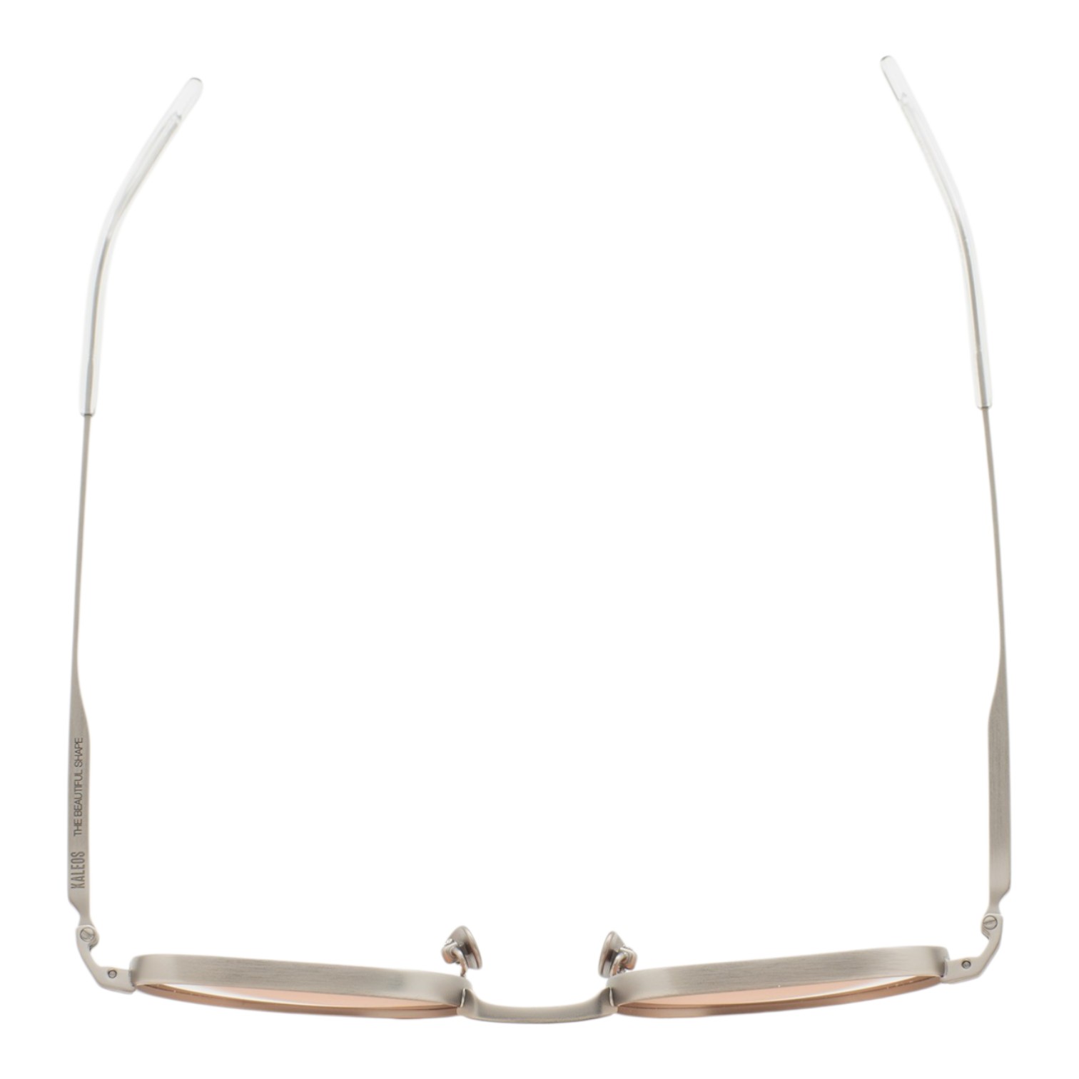 Kaleos Flynn Gri Turuncu Fotokromik Titanyum Unisex Güneş Gözlüğü - Görsel 4