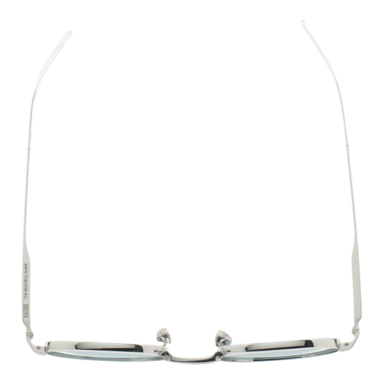 Kaleos Flynn Gümüş Mavi Fotokromik Titanyum Unisex Güneş Gözlüğü - Görsel 4