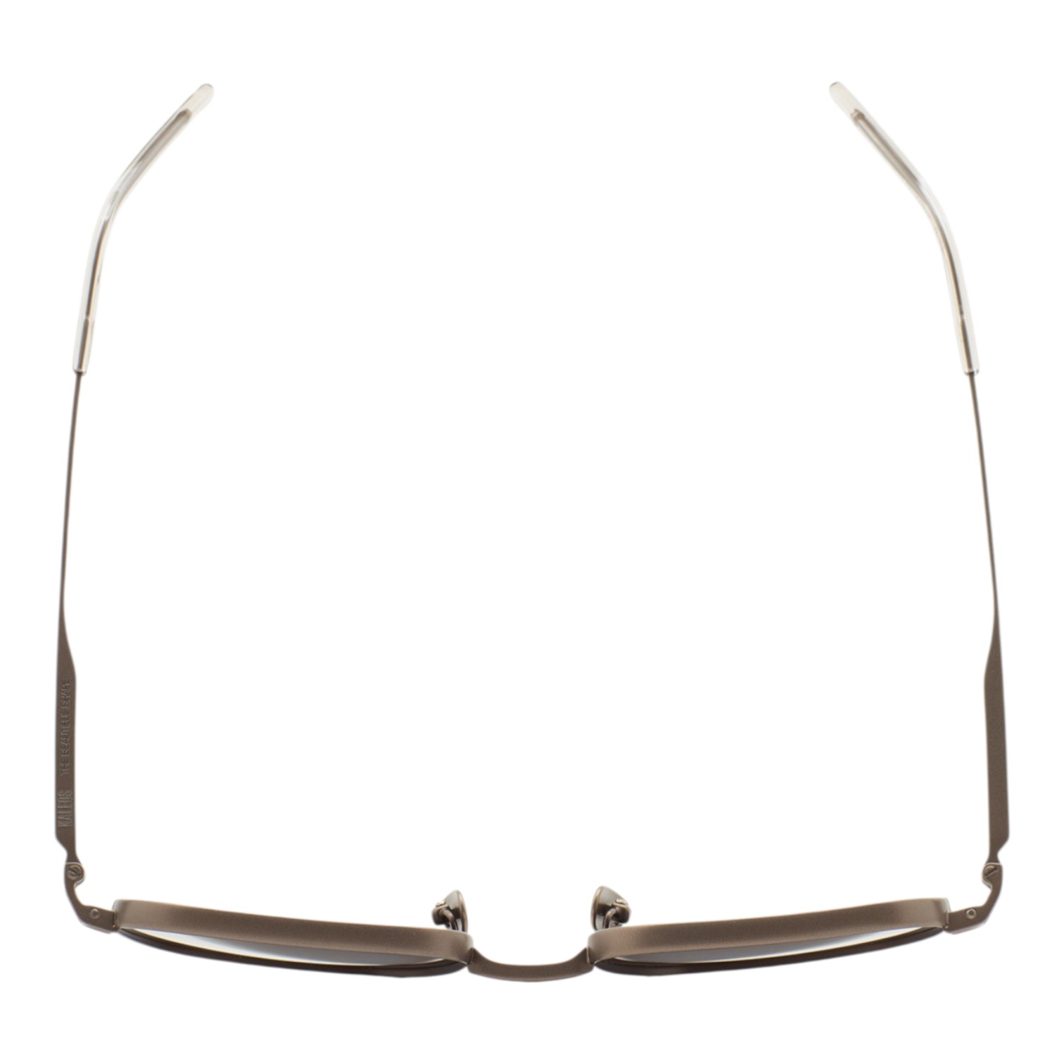 Kaleos Seymour Kahverengi Titanyum Unisex Güneş Gözlüğü - Görsel 5