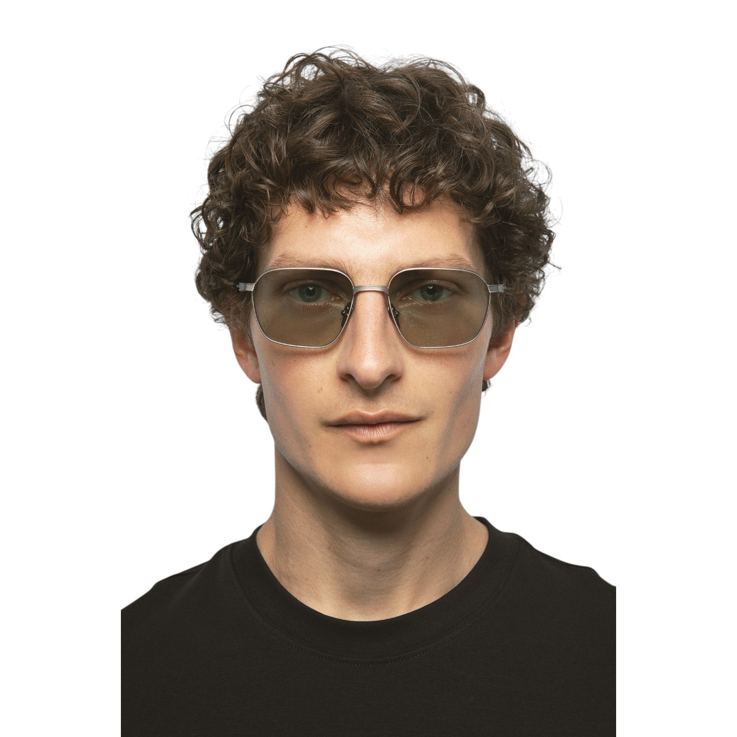 Kaleos Seymour Kahverengi Titanyum Unisex Güneş Gözlüğü - Görsel 2