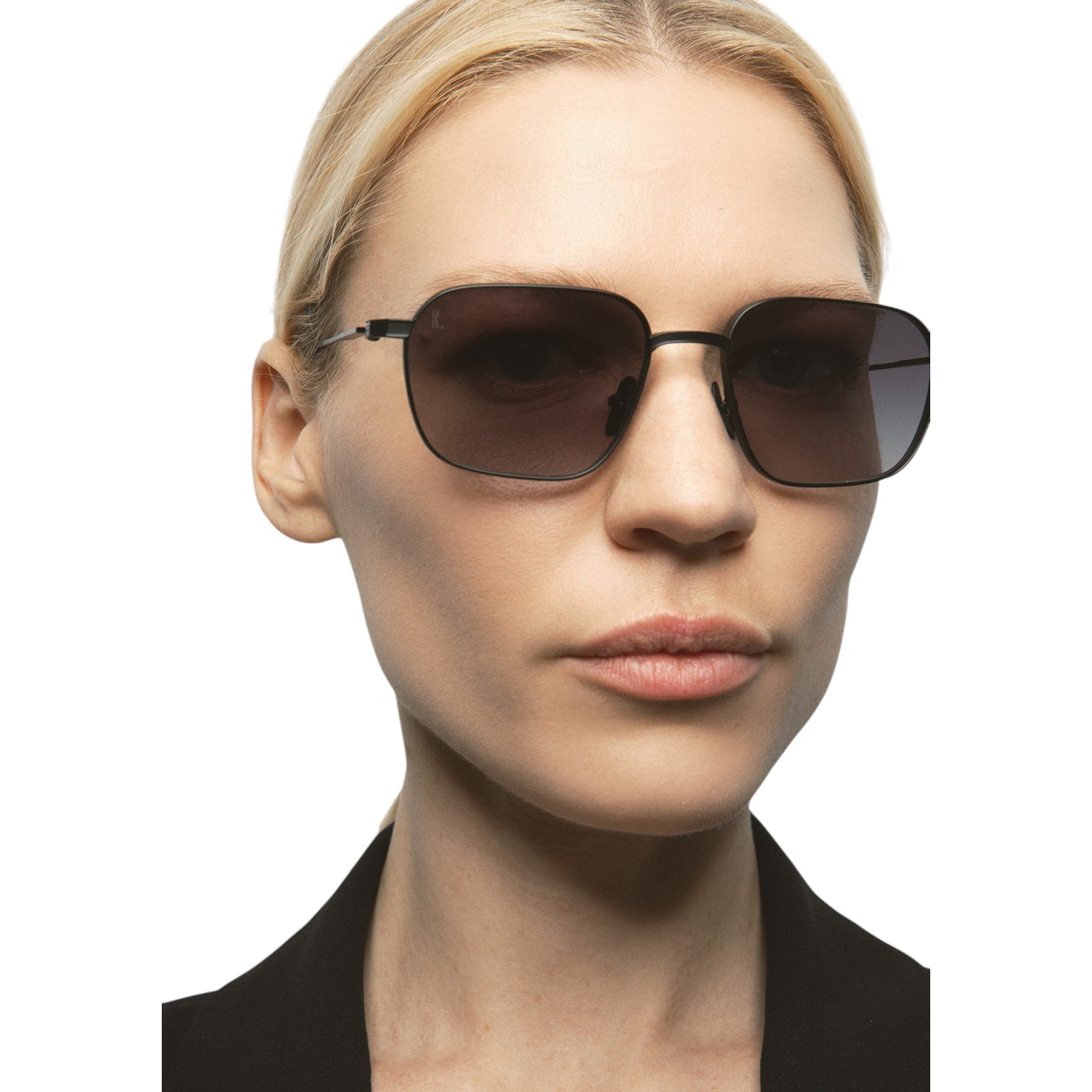 Kaleos Seymour Siyah Titanyum Unisex Güneş Gözlüğü - Görsel 3