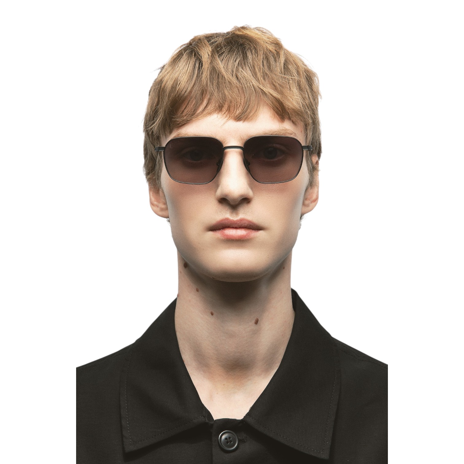 Kaleos Seymour Siyah Titanyum Unisex Güneş Gözlüğü - Görsel 2