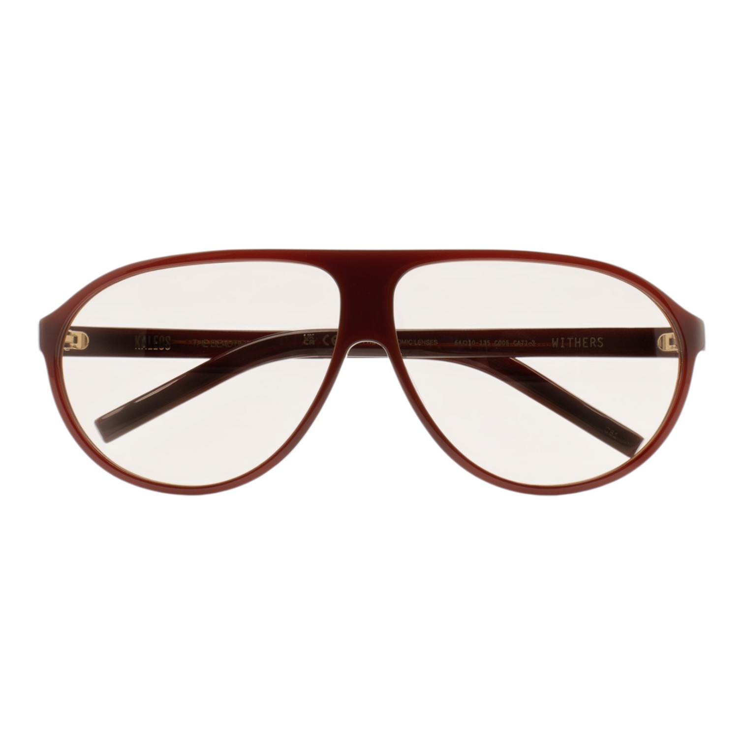 Kaleos Withers Kahverengi Sarı Fotokromik Kadın Güneş Gözlüğü