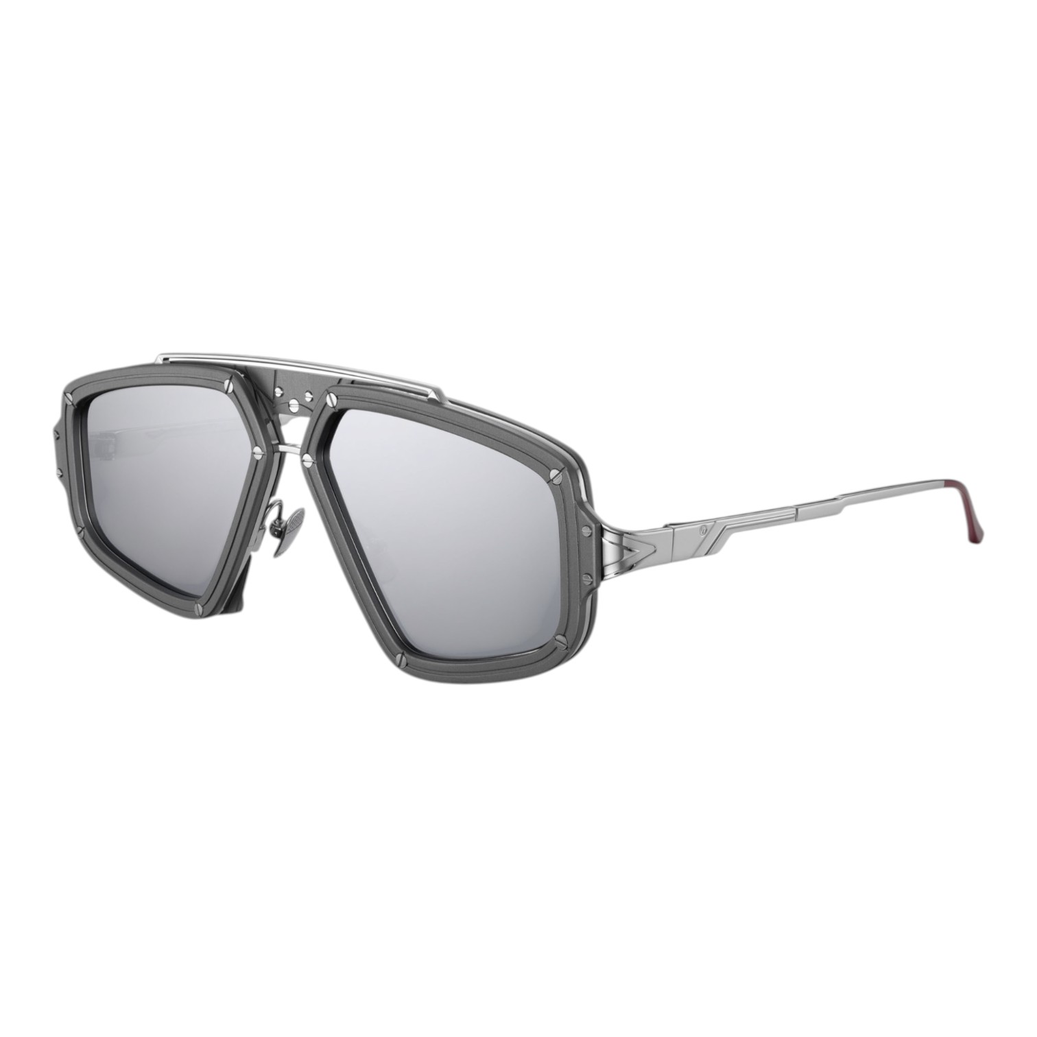 Vysen The Dave Gümüş Titanyum Unisex Güneş Gözlüğü - Görsel 2