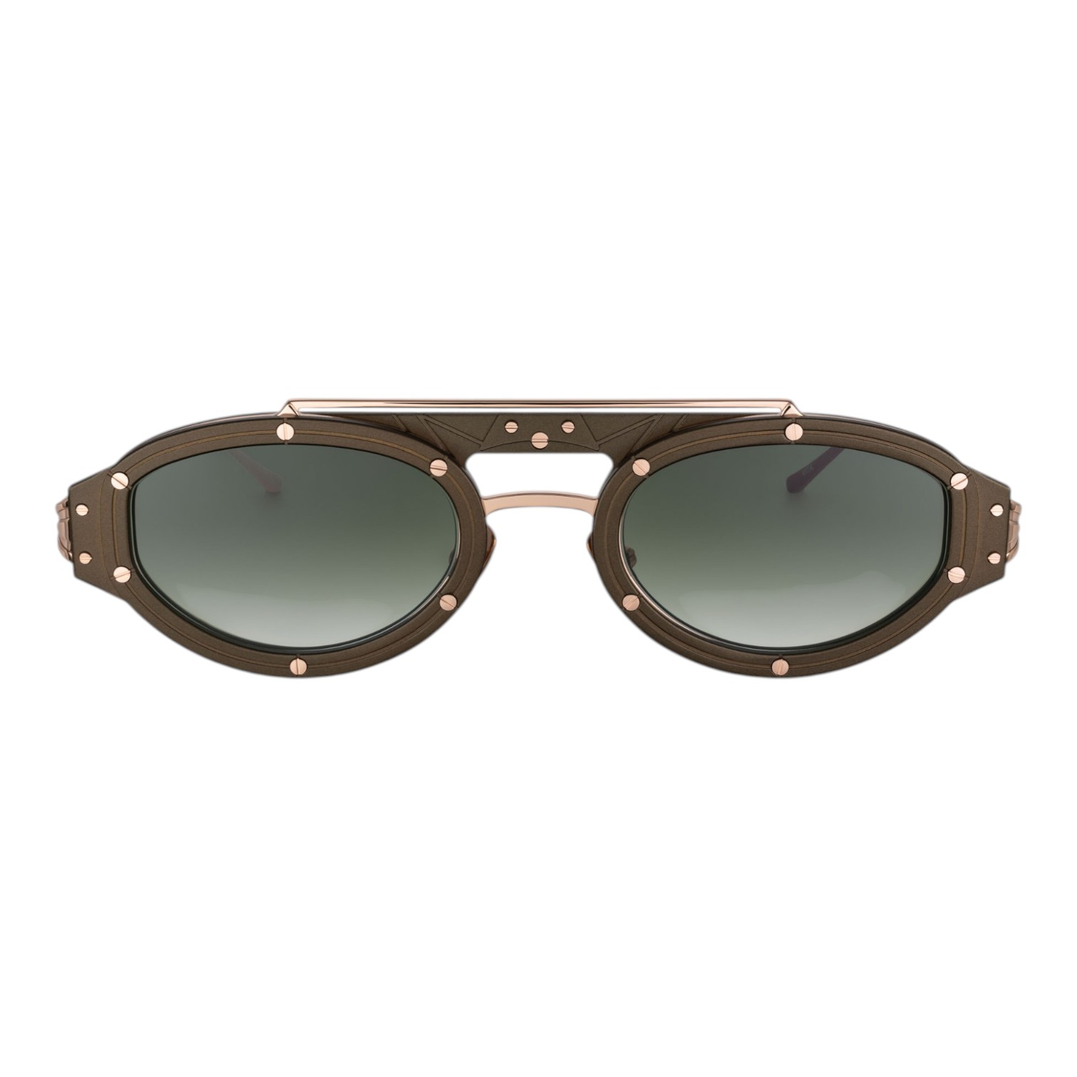 Vysen The Vita Rose Gold Haki Titanyum Unisex Güneş Gözlüğü