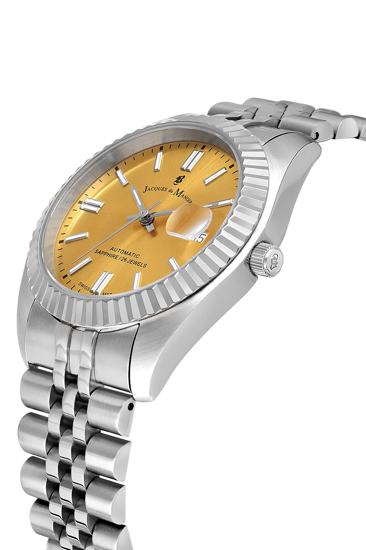 INSPIRATION JWG04201 (Sellita SW200-1, 26 Jewels Otomatik Mekanizmalı, Swiss Made) Erkek Kol Saati - Görsel 2