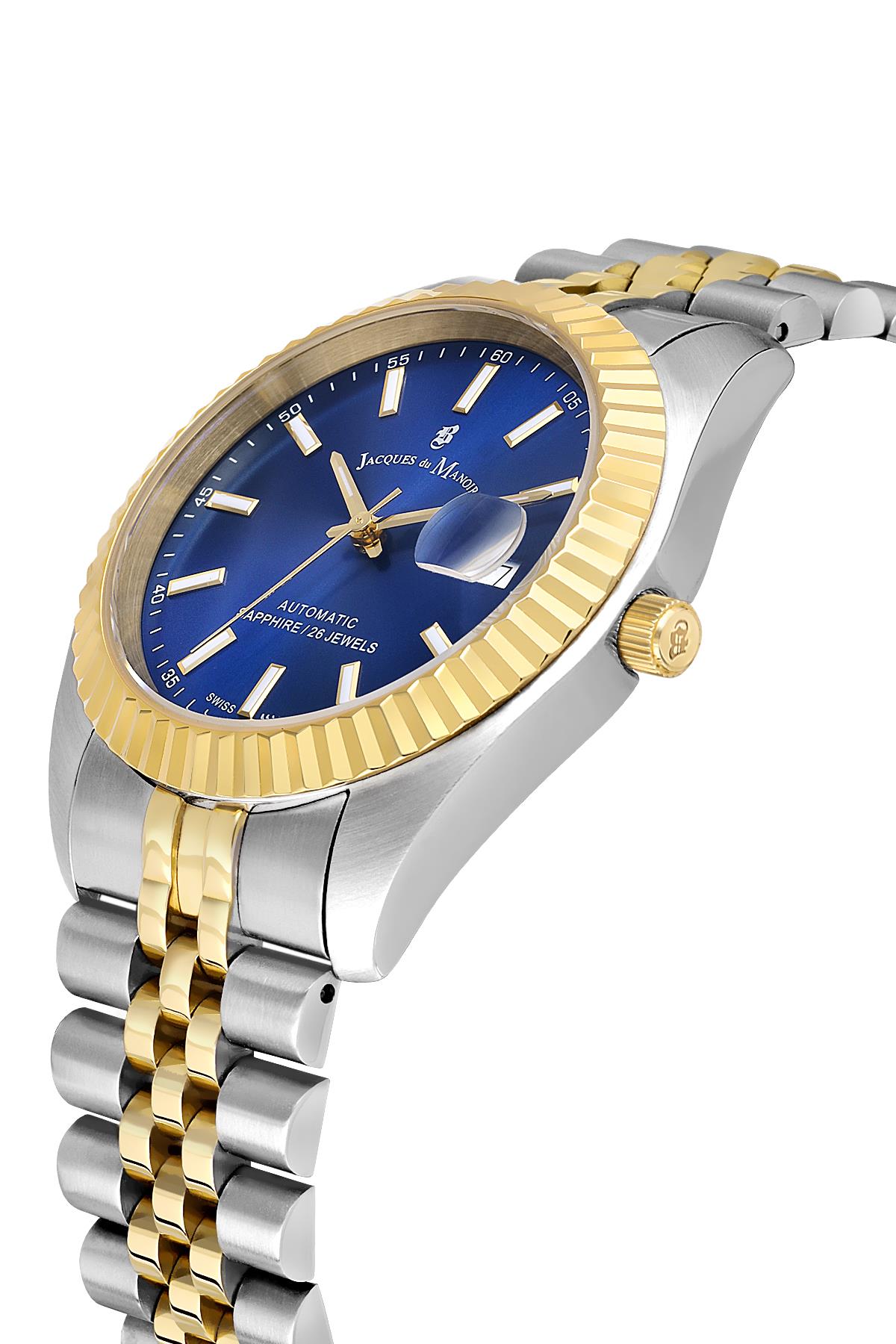 INSPIRATION JWG04208 (Sellita SW200-1, 26 Jewels Otomatik Mekanizmalı, Swiss Made) Erkek Kol Saati - Görsel 2