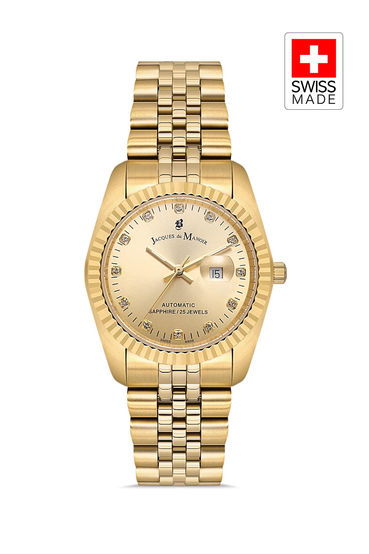 INSPIRATION JWL04109 (Sellita SW100, 25 Jewels Otomatik Mekanizmalı, Swiss Made) Kadın Kol Saati