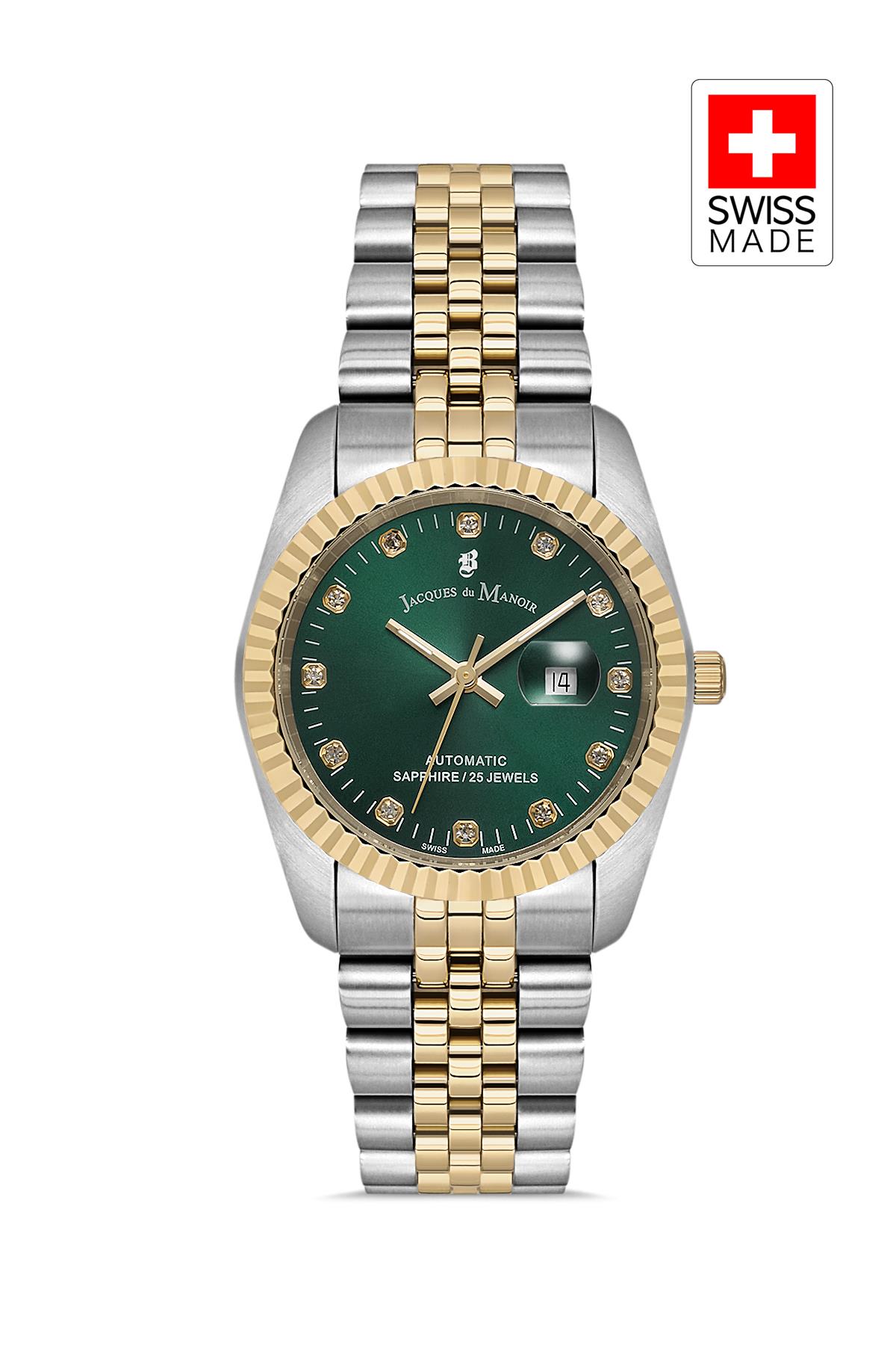 INSPIRATION JWL04110 (Sellita SW100, 25 Jewels Otomatik Mekanizmalı, Swiss Made) Kadın Kol Saati