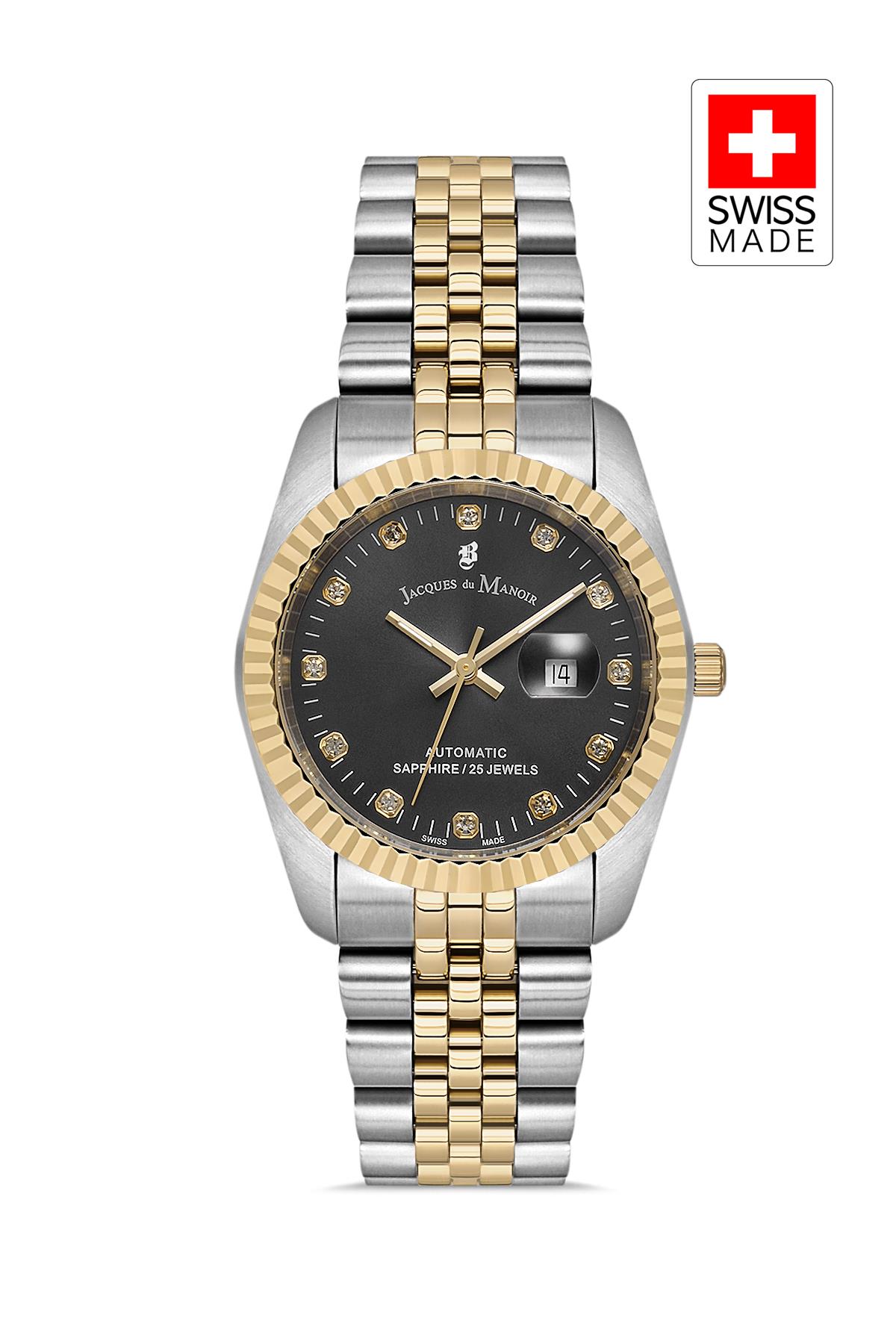 INSPIRATION JWL04111 (Sellita SW100, 25 Jewels Otomatik Mekanizmalı, Swiss Made) Kadın Kol Saati