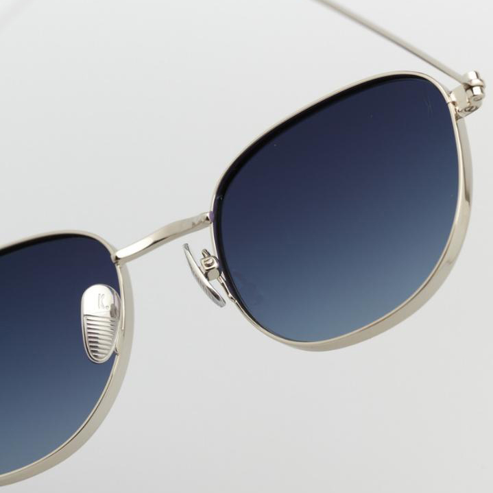 Kaleos Bergerac Lacivert Unisex Güneş Gözlüğü - Görsel 4