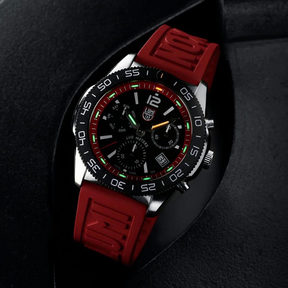LUMINOX XS.3155 PACIFIC DIVER CHRONOGRAPH (İsviçre Üretimi Ronda Z60 Mekanizmalı) Erkek Kol Saati - Görsel 5