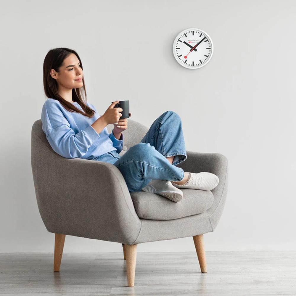 MONDAINE A990.CLOCK.10SBB Duvar Saati - Görsel 2