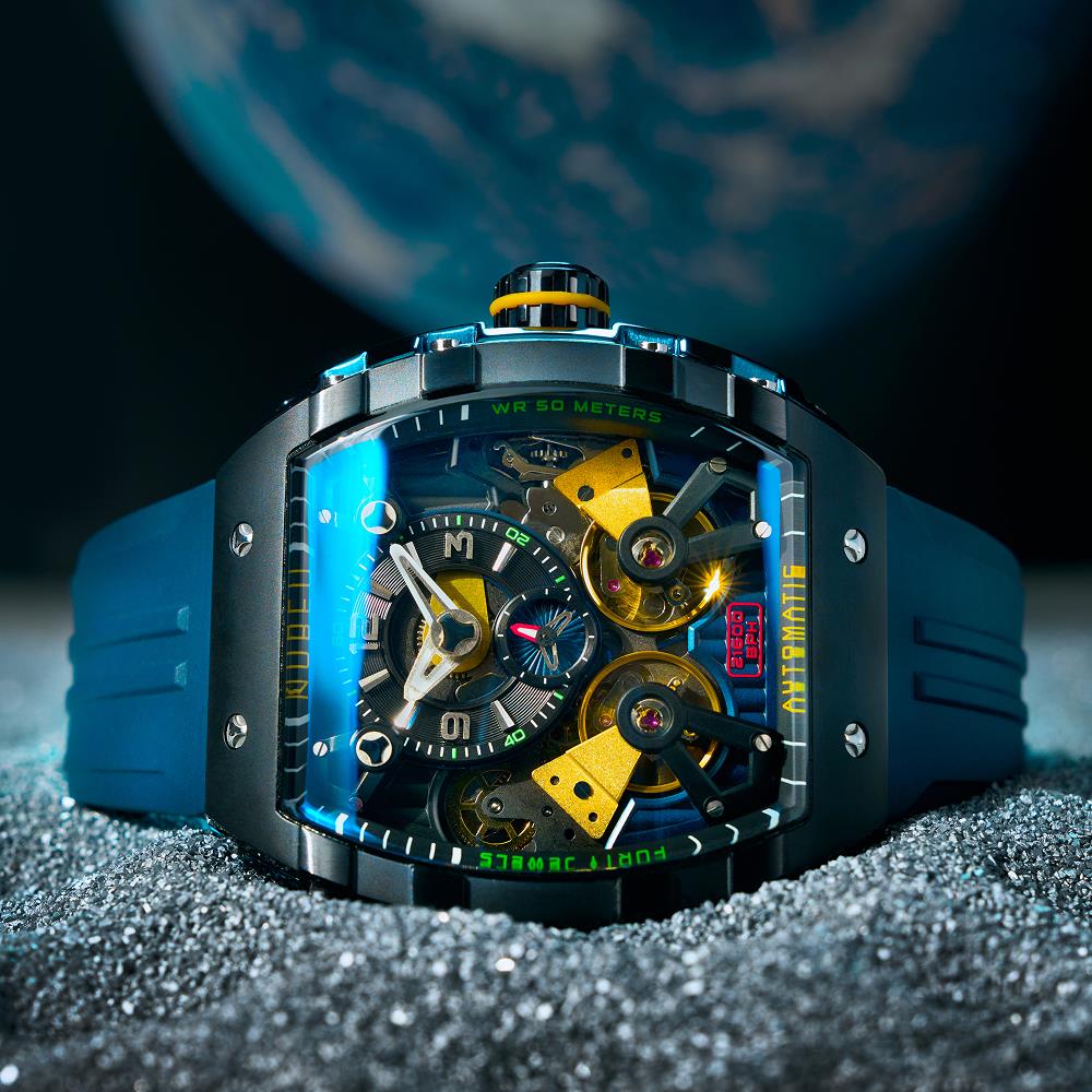 NUBEO NB-6100-01 Erkek Kol Saati - Görsel 3