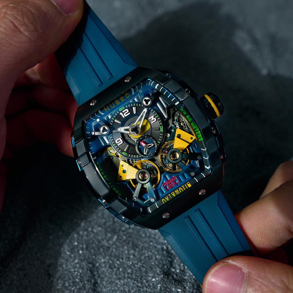 NUBEO NB-6100-01 Erkek Kol Saati - Görsel 4