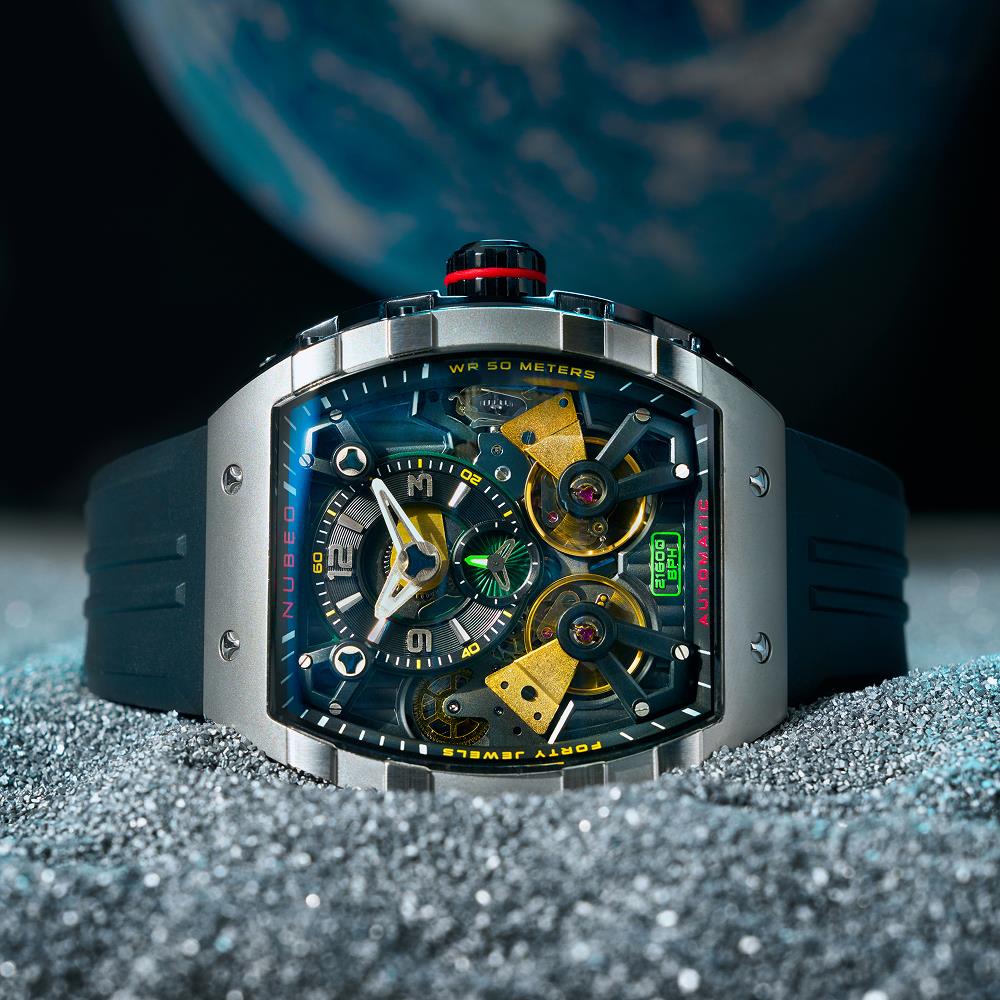 NUBEO NB-6100-02 Erkek Kol Saati - Görsel 3