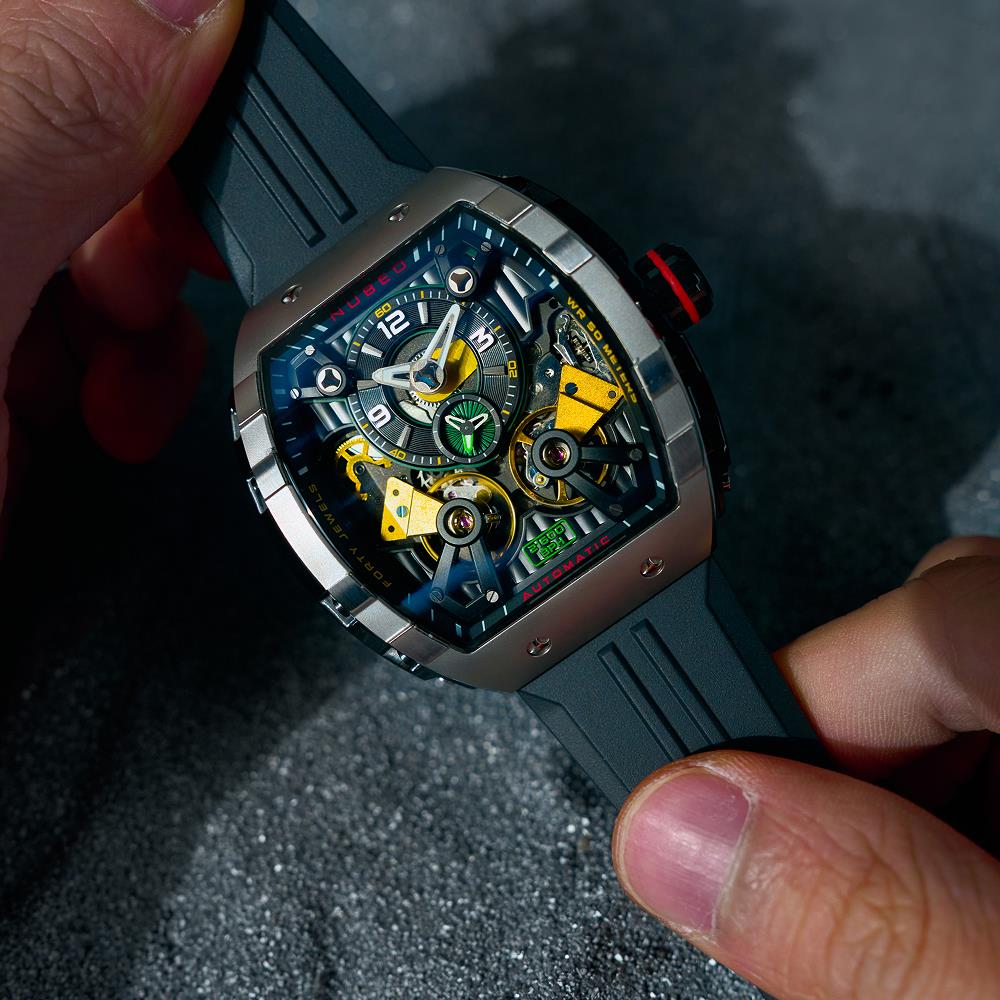 NUBEO NB-6100-02 Erkek Kol Saati - Görsel 4