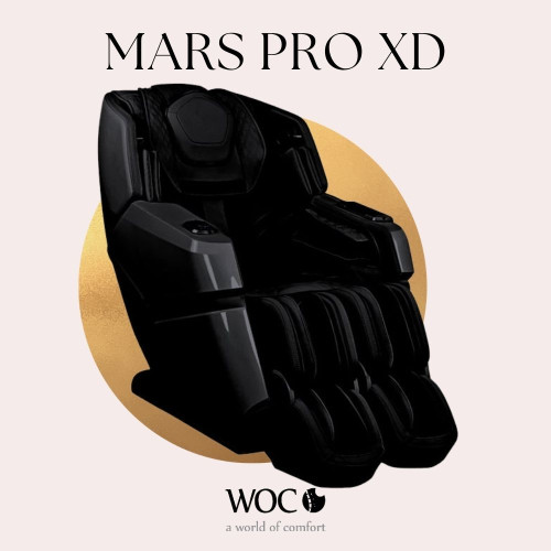 WOC Mars Pro Rovo Tech Masaj Koltuğu Siyah | XD Masaj ve Mindfulness - Görsel 3