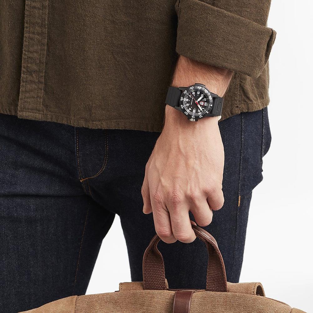 XS.0301.L Luminox Leatherback Sea Turtle 0300 Serisi Erkek Kol Saati - Görsel 4